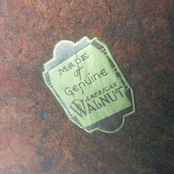 Vintage DUK-IT  Mcdonald Genuine American Walnut 6 Tobacco Pipe Holder MCM - Picture 6 of 7